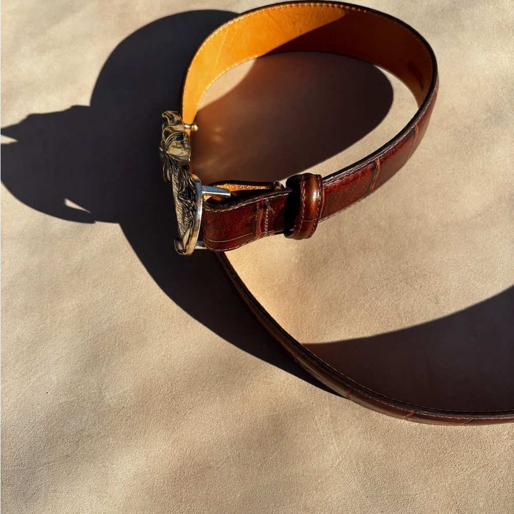 Vintage Brighton Belt - Leather - Equestrian lovers unite! - Picture 4 of 9